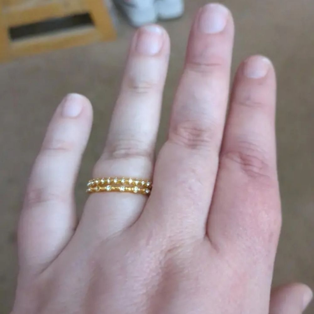 4pc vintage stacking rings sz 9 - Picture 10 of 16